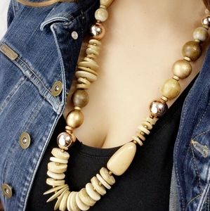 Wooden Necklace BOGO FREE